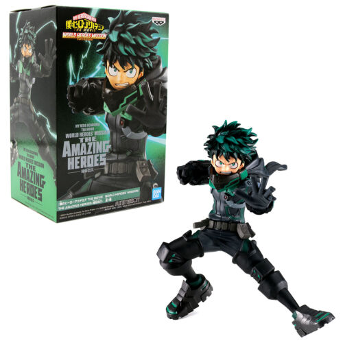 My Hero Academia: World Heroes' Mission Izuku Midoriya Amazing Heroes Statue