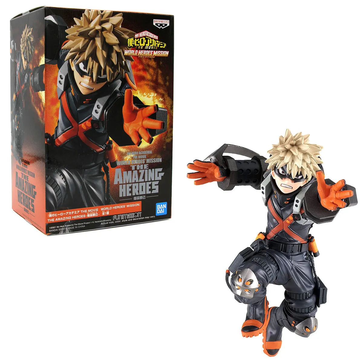 My Hero Academia World Heroes’ Mission The Amazing Heroes-Katsuki Bakugo