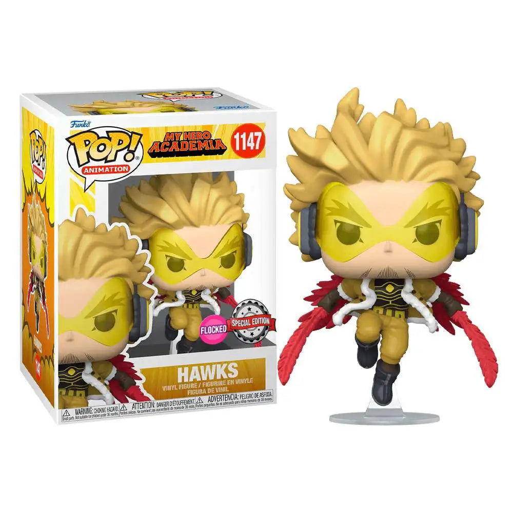 Funko Pop! My Hero Academia - Hawks (Flocked) (Special Edition)