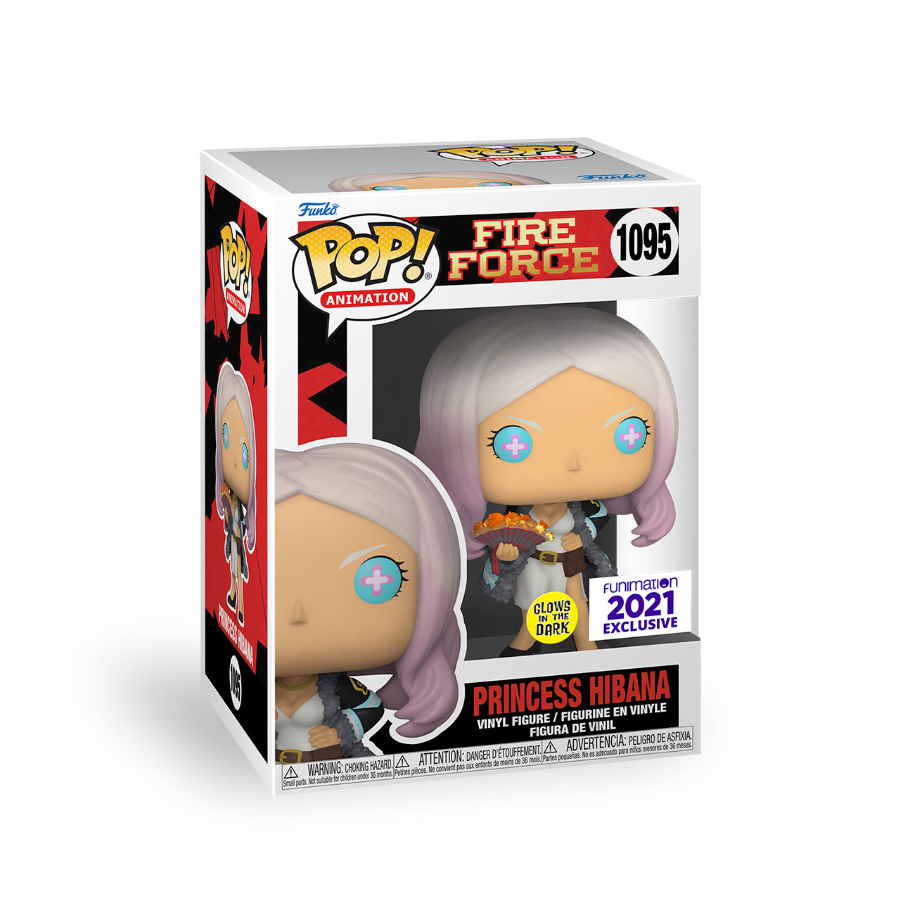 Funko Pop! Fire Force - Princess Hibana (GITD) (Funimation)