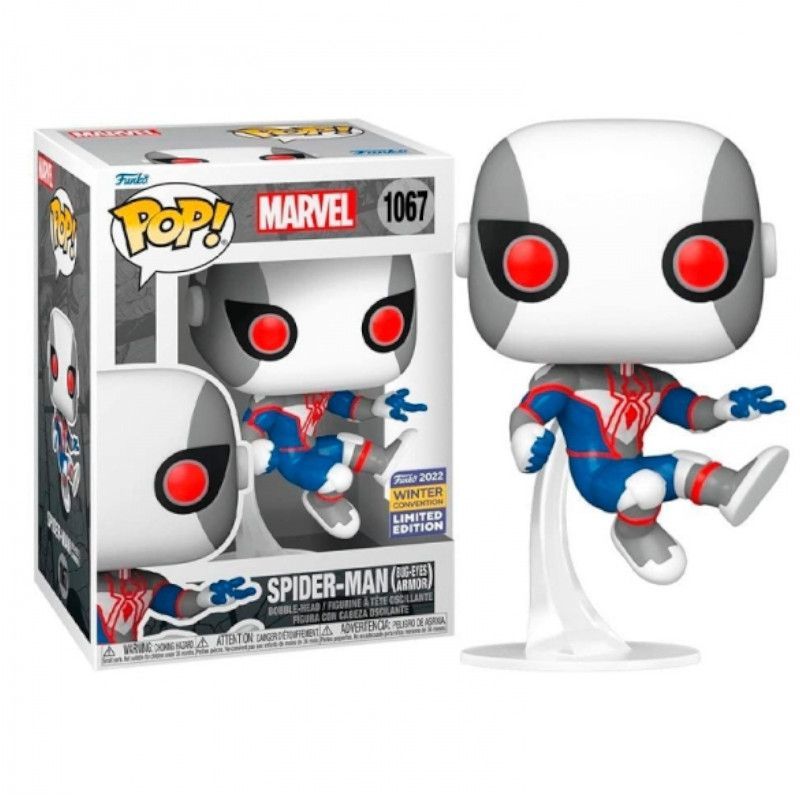Funko Pop! Marvel - Spider-Man (Bug-Eyes Armor) (2022 Winter Convention)