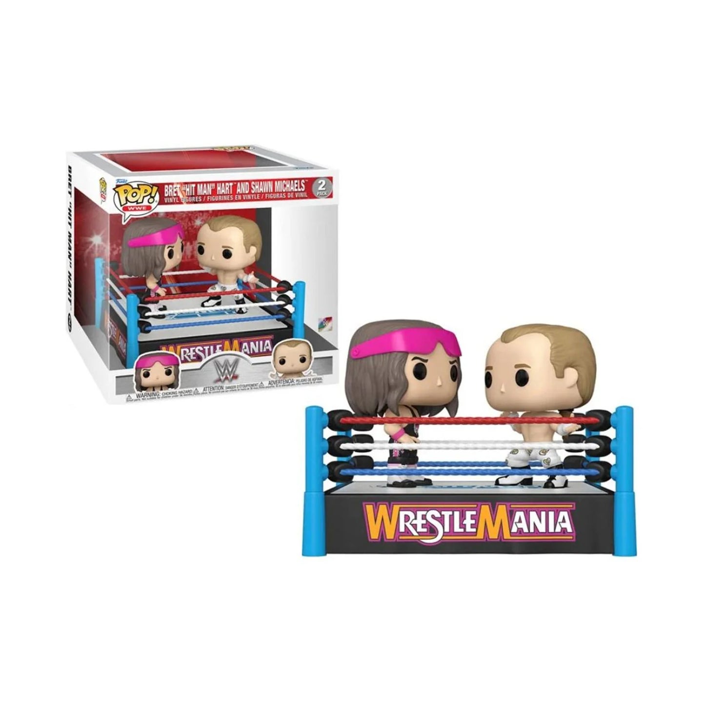 Funko Pop! WWE - Bret 'Hitman' Hart and Shawn Michaels