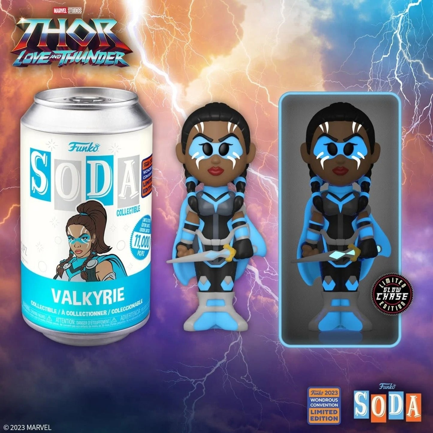 Funko Soda Thor: Love and Thunder - Valkyrie