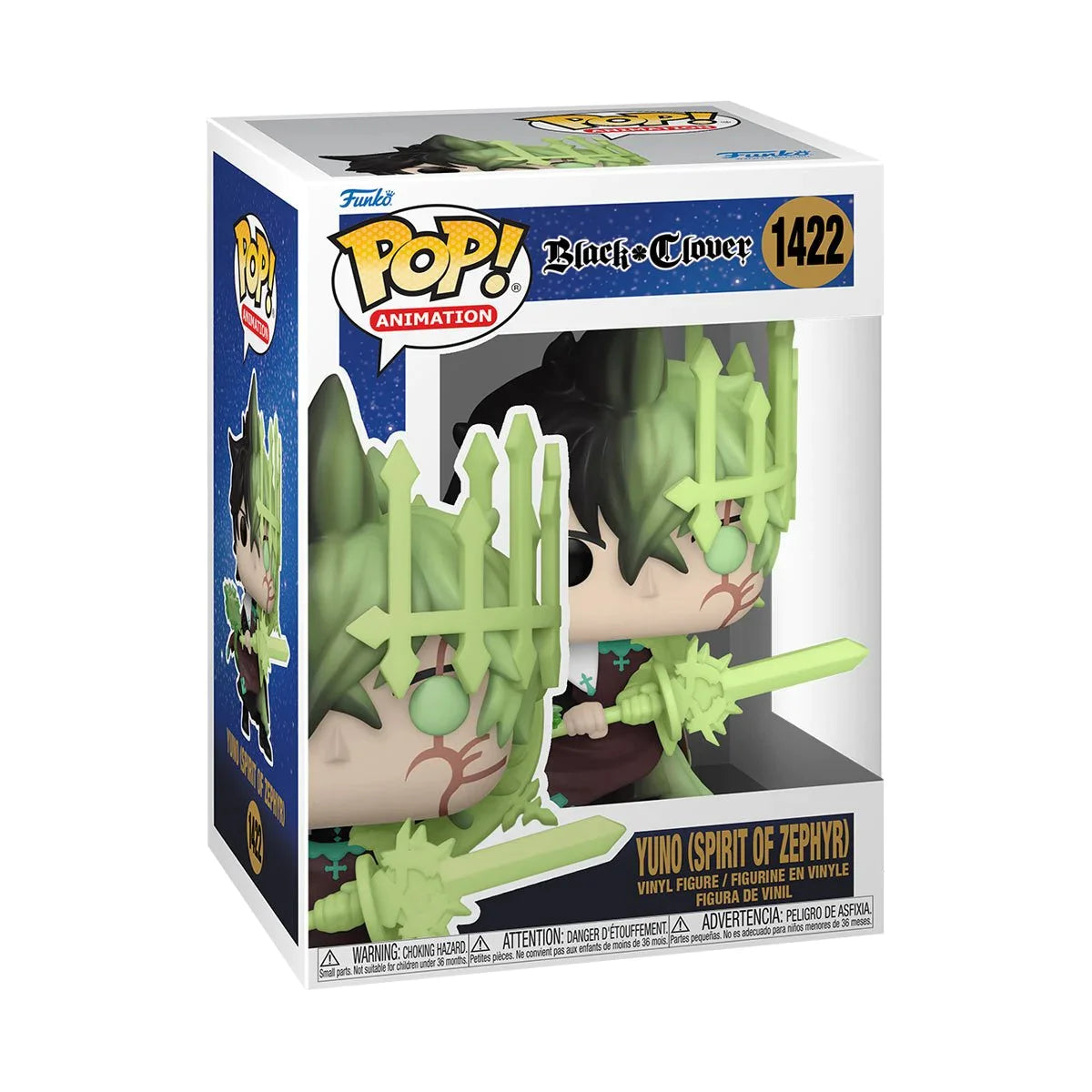 Funko Pop! Black Clover - Yuno (Spirit of Zephyr)