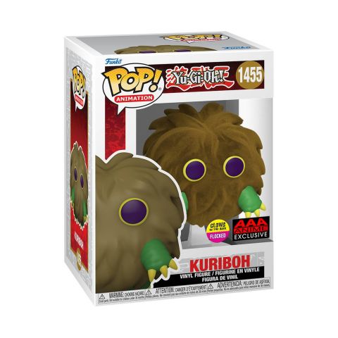 Funko Pop! Yu-Gi-Oh! - Kuriboh (GITD-Flocked) (AAA Anime)