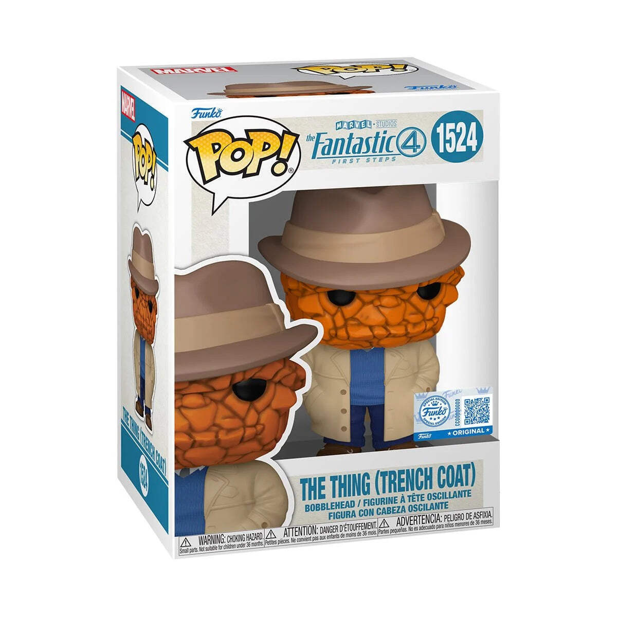 Funko Pop! The Fantastic 4: First Steps - The Thing (Trench Coat) (Special Edition)