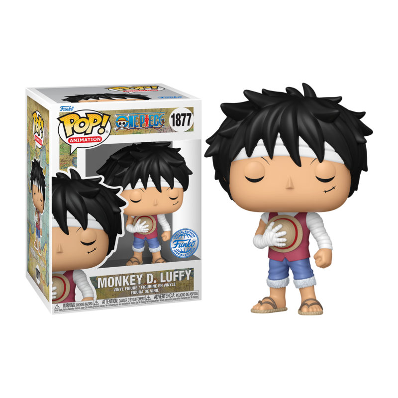 Funko Pop! One Piece - Monkey D. Luffy (Marineford Memorial) (sin sticker Special Edition)