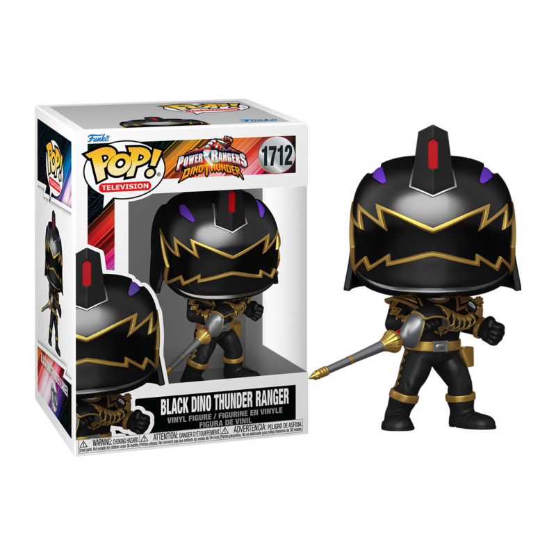 Funko Pop! Power Rangers: Dino Thunder - Black Dino Thunder Ranger