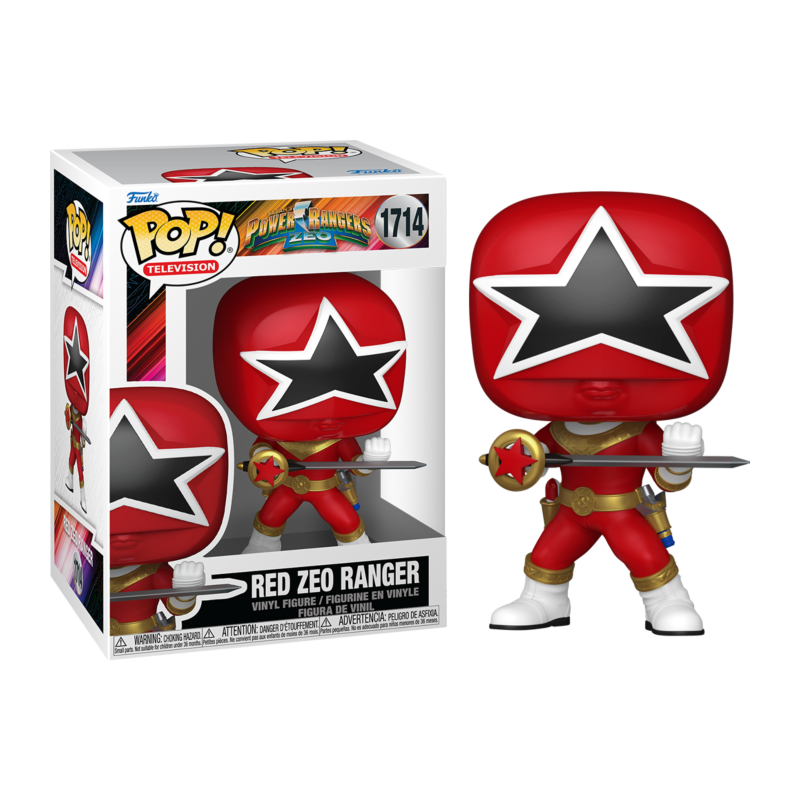 Funko Pop! Power Rangers: Zeo - Red Zeo Ranger