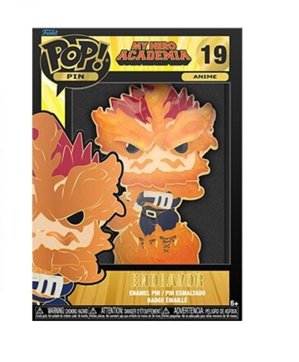 Funko Pop Pins My Hero Academia - Endeavor
