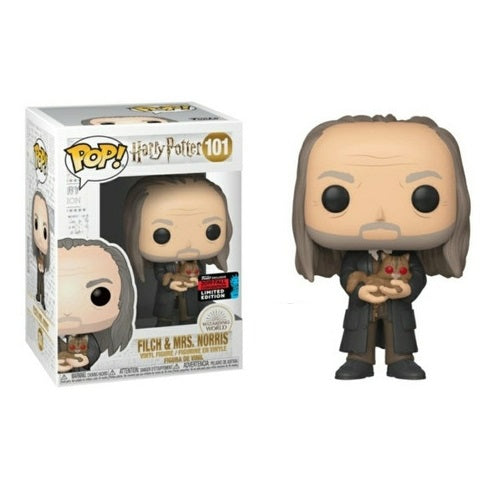 Funko Pop! Harry Potter - Filch & Mrs. Norris