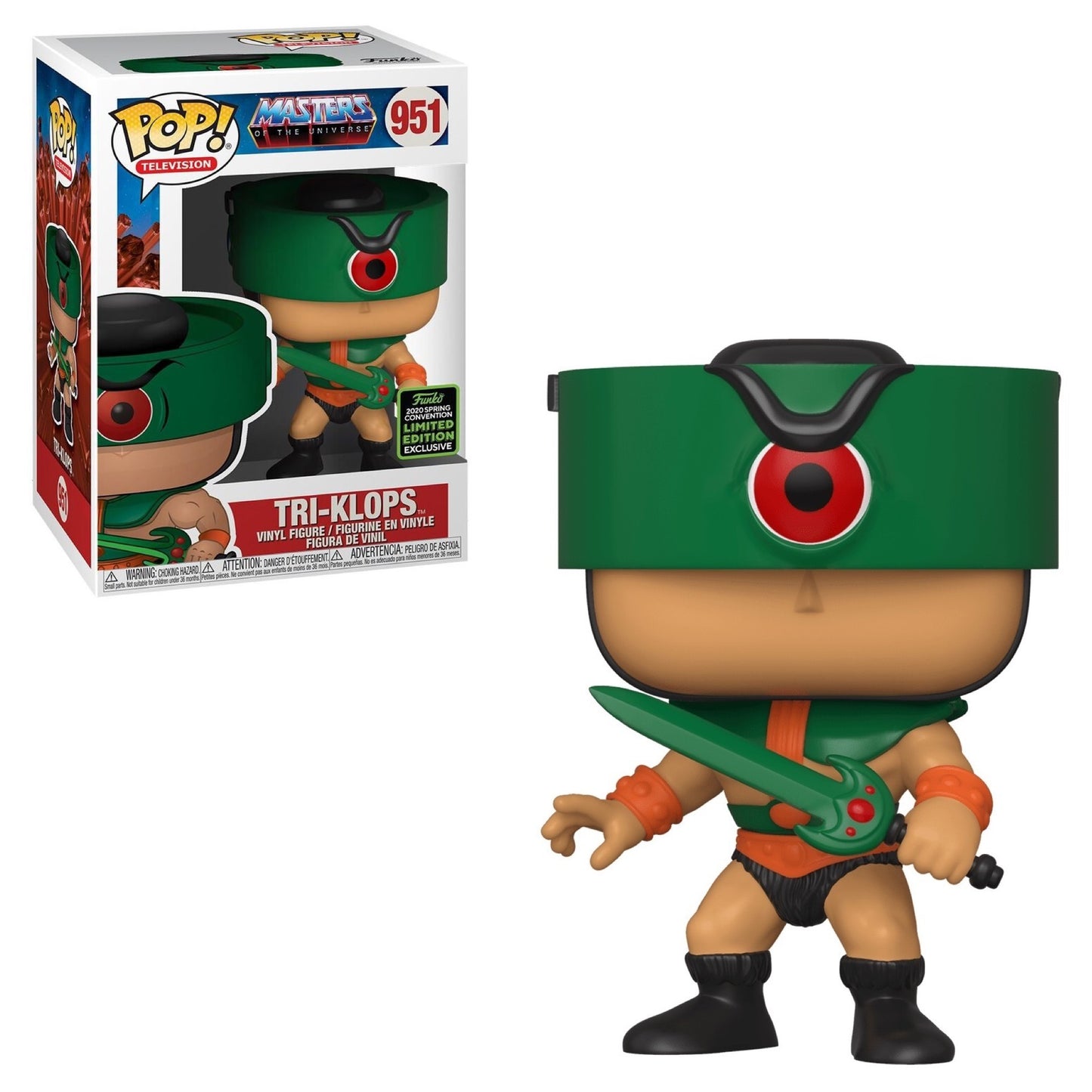 Funko Pop! Master of the Universe - Tri-Klops
