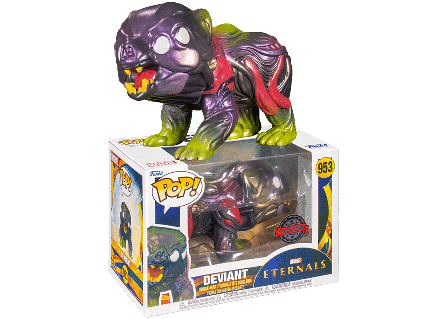 Funko Pop! Eternals - Deviant (SE) (caja con detalles/daño)