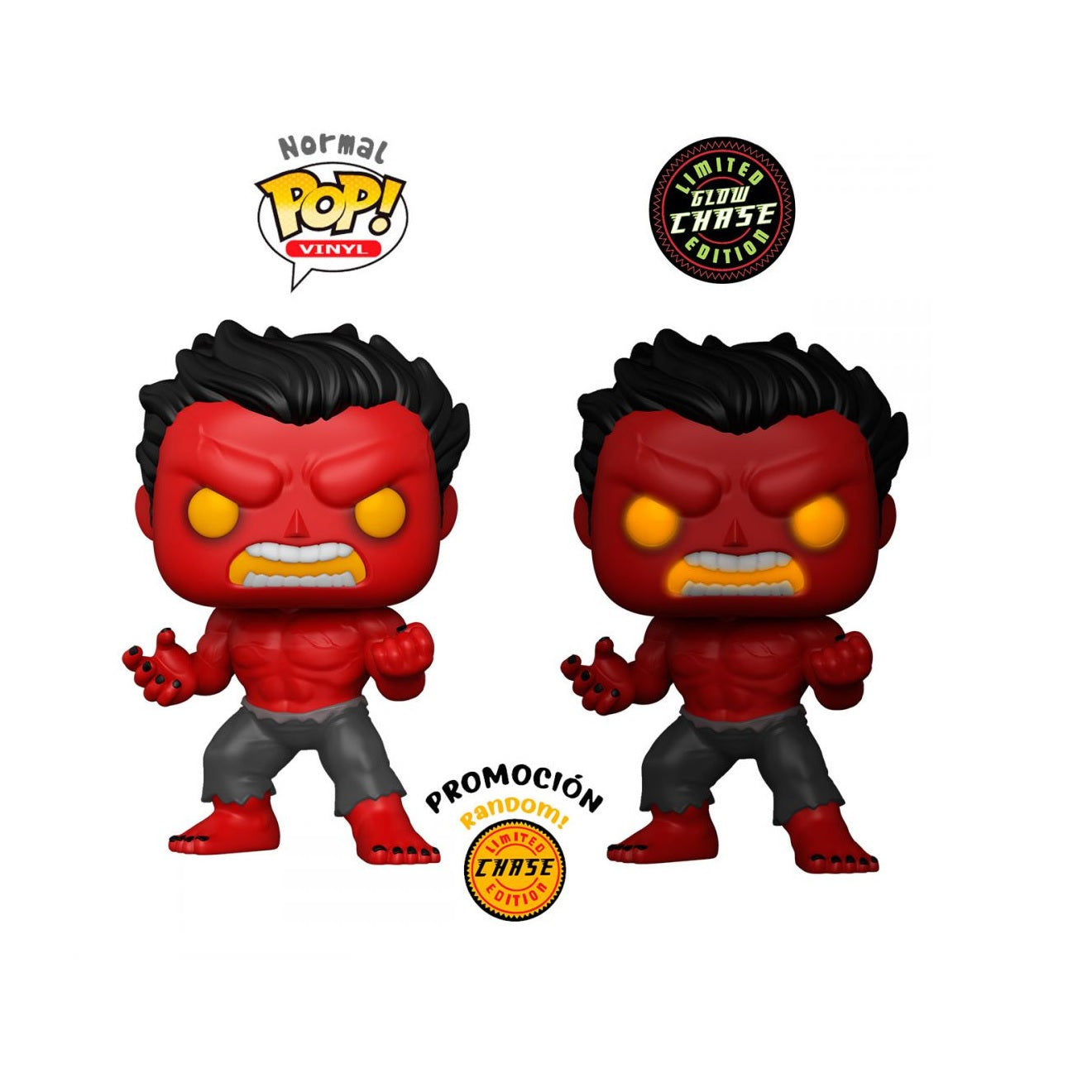 Funko Pop! Marvel - Red Hulk w/chase (SE)