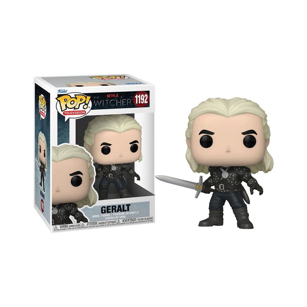 Funko Pop! The Witcher - Geralt (caja con detalles/daño)