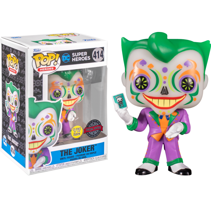 Funko Pop! Dia de los DC - The Joker (GITD) (SE)