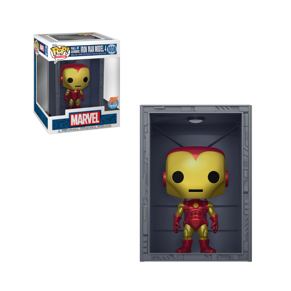 Funko Pop! Hall of Armor - Iron Man Model 4 (Previews Exclusive)
