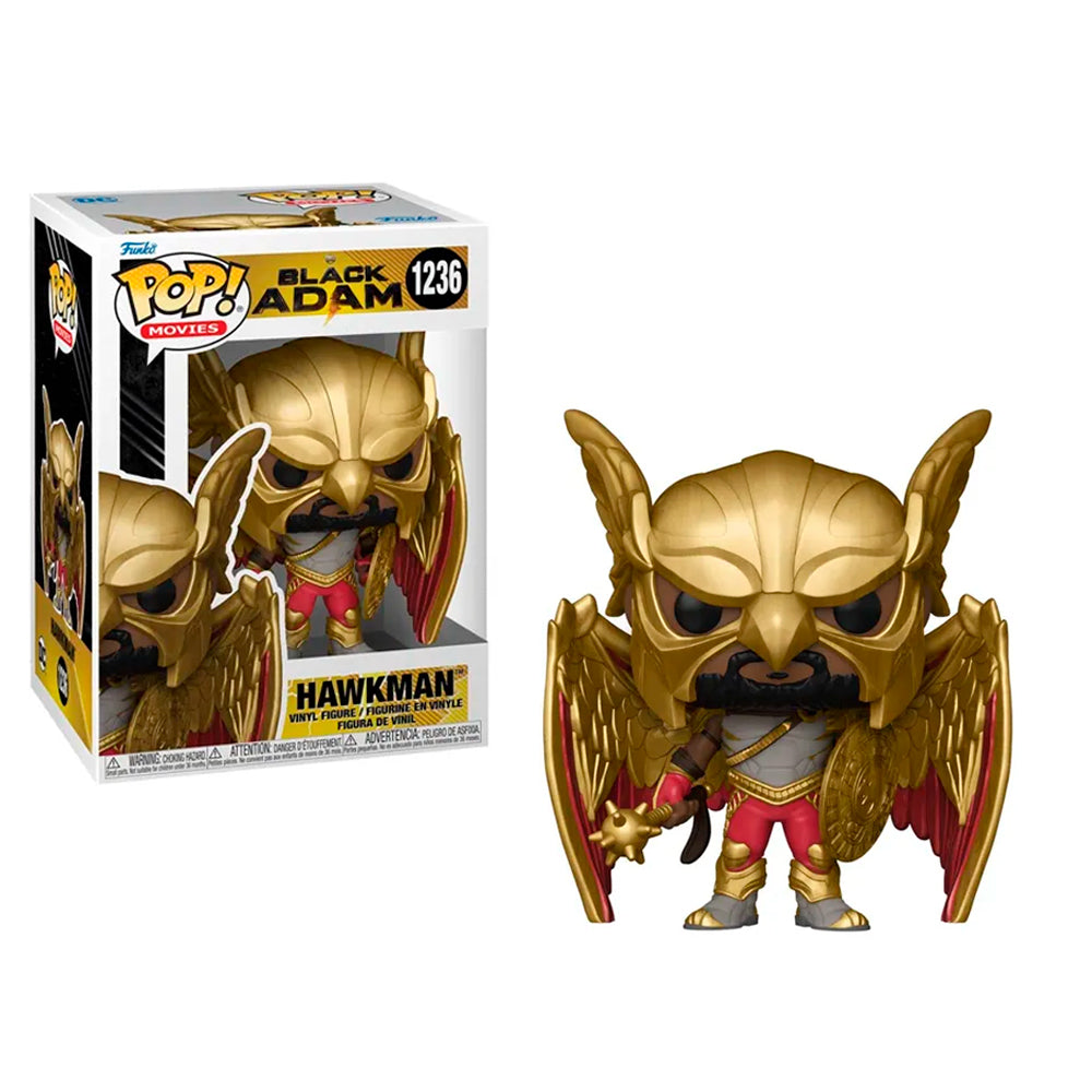 Funko Pop! Black Adam - Hawkman (caja con detalles/daño)
