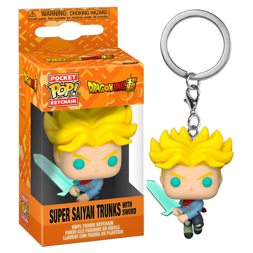 Funko Pocket Pop! Dragon Ball Super - Super Saiyan Trunks w/Sword