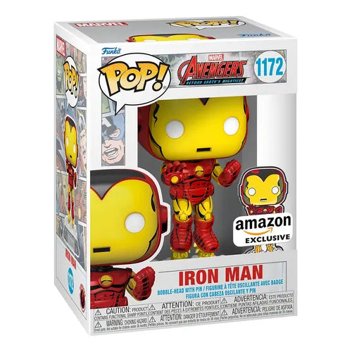 Funko Pop! Avengers - Iron Man w/Pin (Amazon)