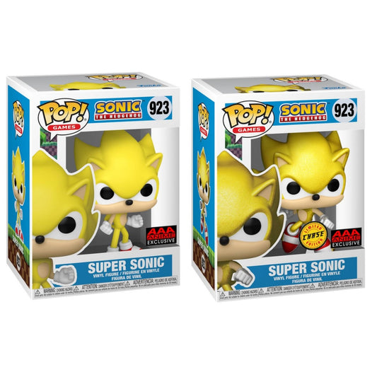 Funko Pop! Sonic: The Hedgehog - Super Sonic (AAA Anime)