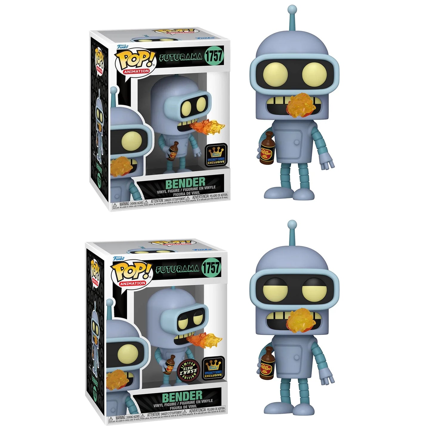 Funko Pop! Futurama - Bender w/Chase (Specialty Series)