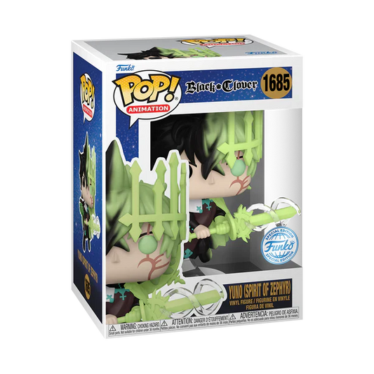 Funko Pop! Black Clover - Yuno (Spirit of Zephyr) (Special Edition)