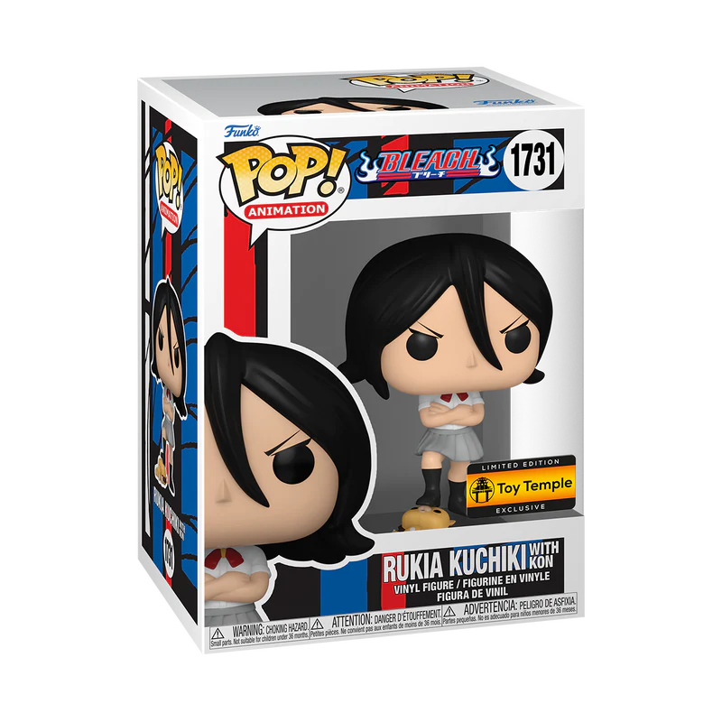 Funko Pop! Bleach - Rukia Kuchiki w/Kon (Toy Temple)