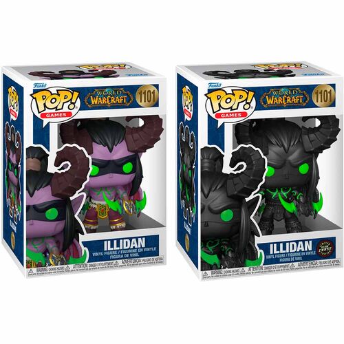 Funko Pop! World of Warcraft - Illidan w/Chase