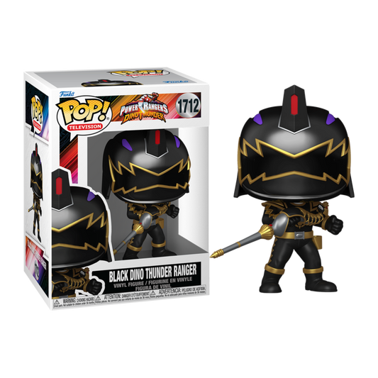 Funko Pop! Power Rangers: Dino Thunder - Black Dino Thunder Ranger
