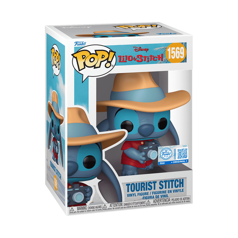 Funko Pop! Lilo & Stitch - Tourist Stitch (Special Edition)