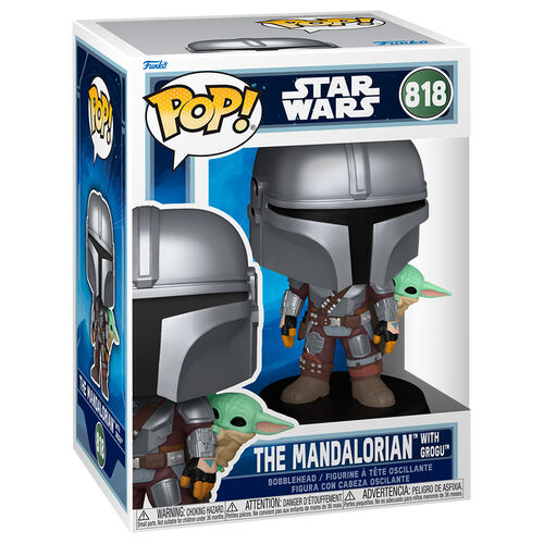 Funko Pop! Star Wars: The Mandalorian and Grogu - The Mandalorian w/Grogu