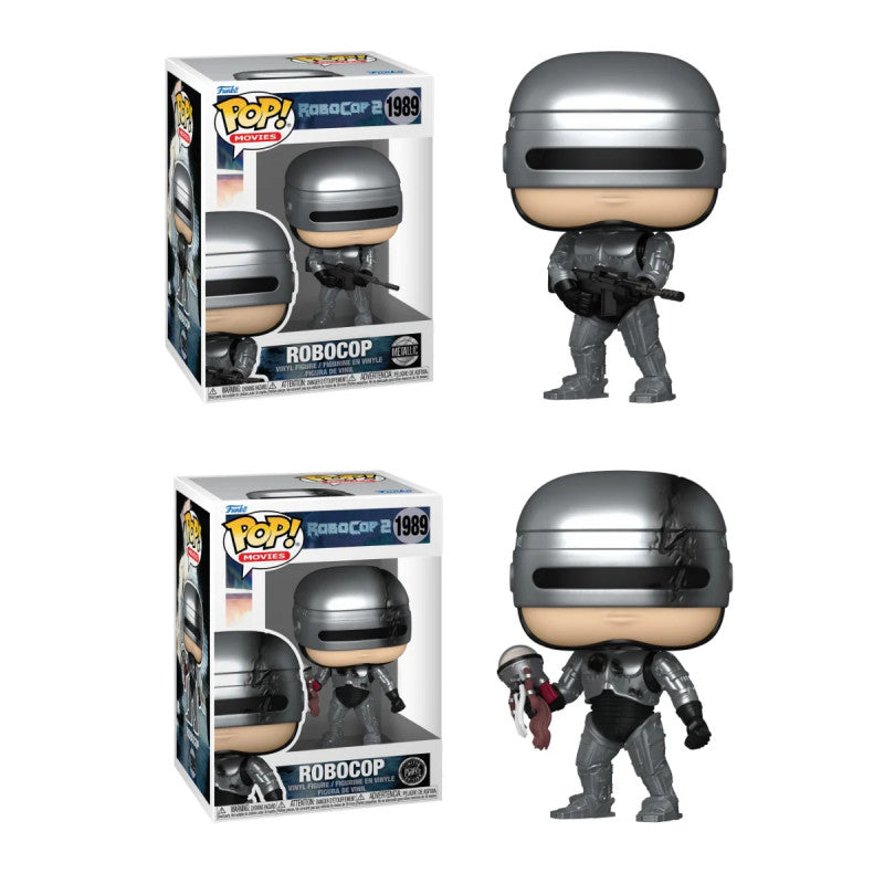 Funko Pop! Robocop 2 - Robocop w/Chase