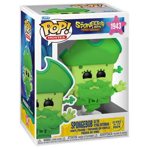 Funko Pop! The Spongebob Movie: Search for Squarepants - Spongebob as The Flying Dutchman (GITD)