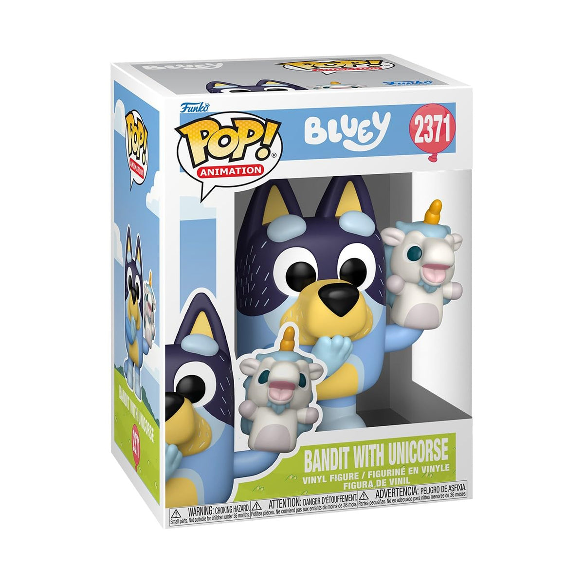 Funko Pop! Bluey - Bandit w/Unicorse