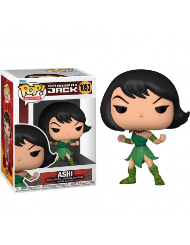 Funko Pop! Samurai Jack - Ashi (caja con detalles/daño)