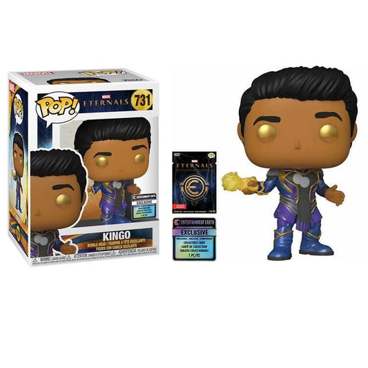 Funko Pop! Eternals - Kingo (Entertainment Earth) (caja con detalles/daño)