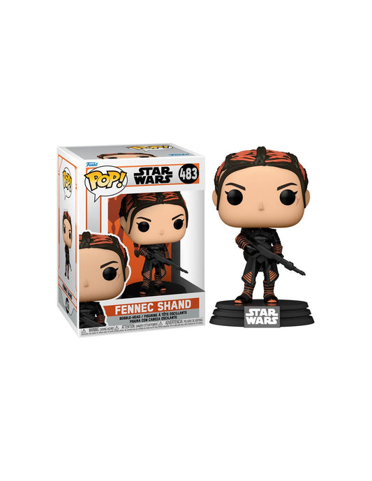 Funko Pop! The Mandalorian - Fennec Shand (caja con detalles/daño)