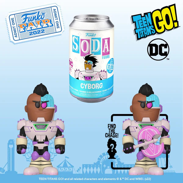 Funko Soda Teen Titans Go - Cyborg